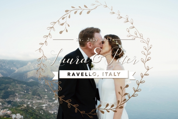 Weddingtrailer Ravello Laura + Peter